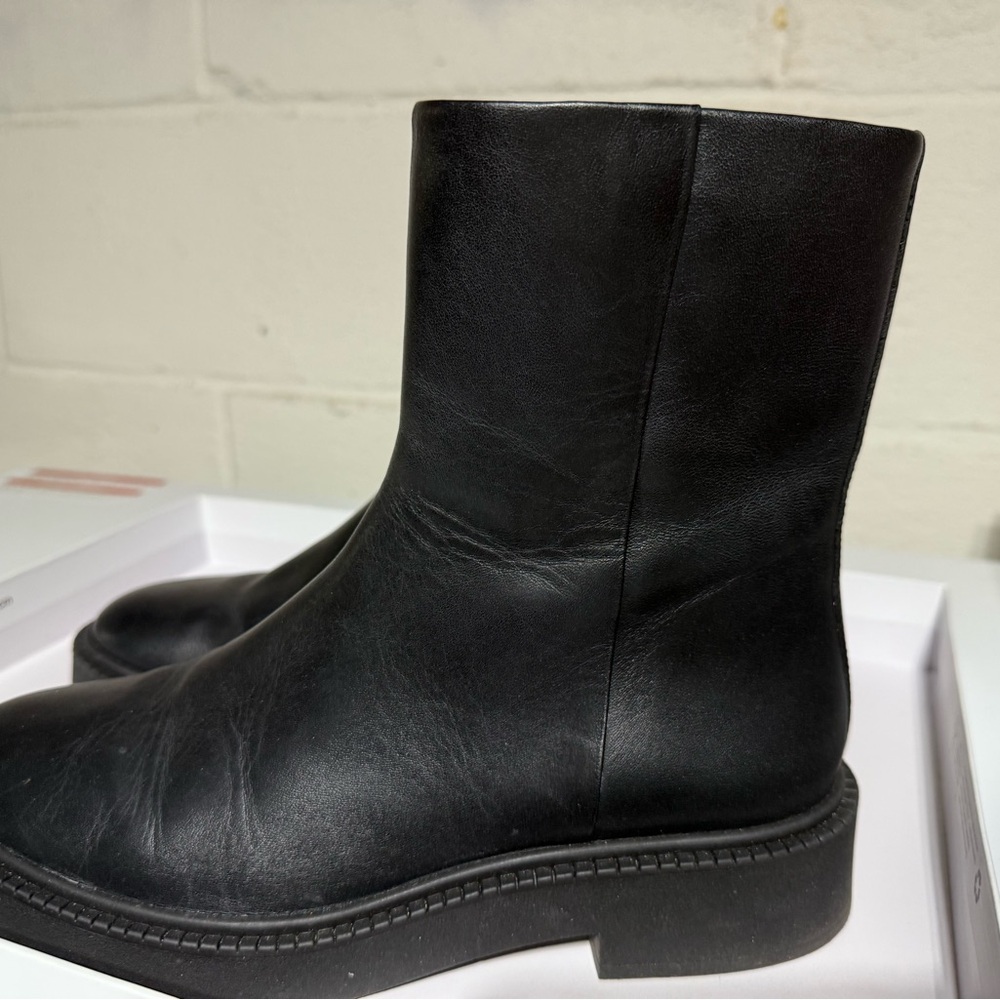 Vince Kady Low Black Ankle Boots-worn once